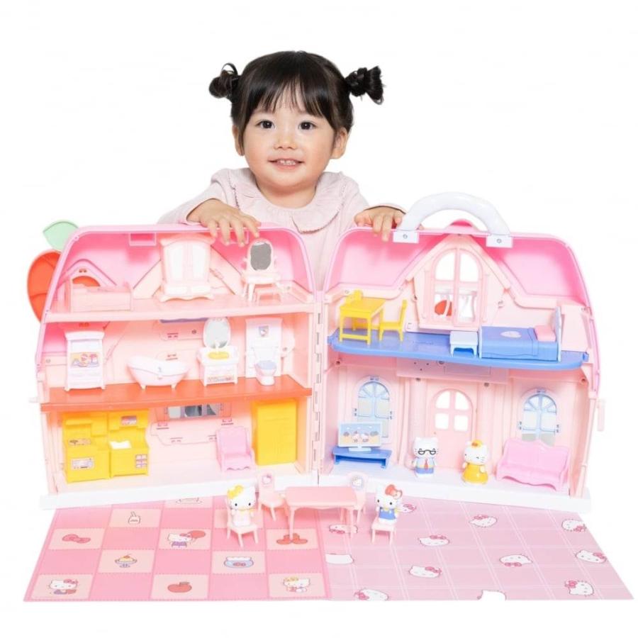 ハローキティ 時計のついたドールハウス トイザらス限定 ままごと お