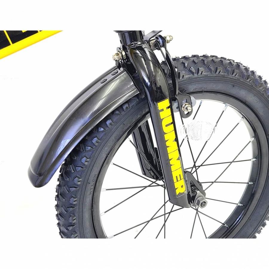 16インチ 身長100cm〜 子供用自転車 ハマーキッズ 16HY-TZ（イエロー