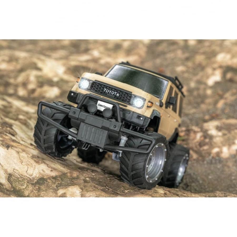 1/22トヨタ ランドクルーザー70 ラジオコントロール パワフル走行 悪路
