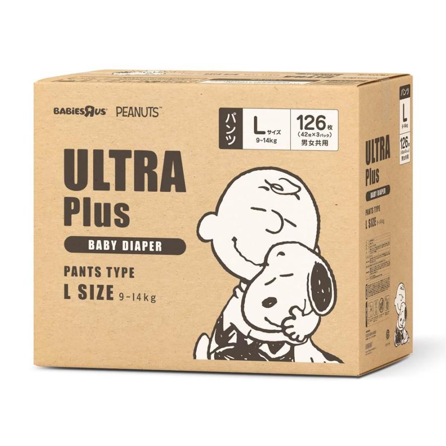 ULTRAPlus ウルトラプラス スヌーピー Lサイズ（9〜14kg）126枚（42枚 