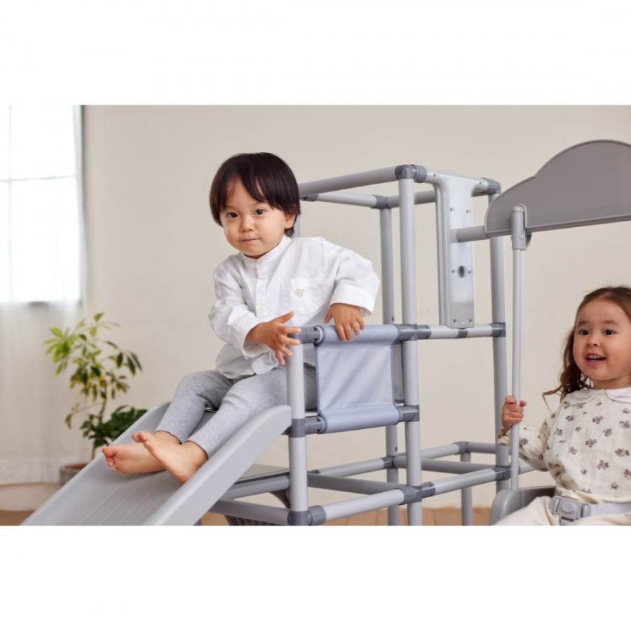 マイファースト　キッズパーク　ジャングルジム マイファーストキッズパーク ホワイト ジャングルジム 室内