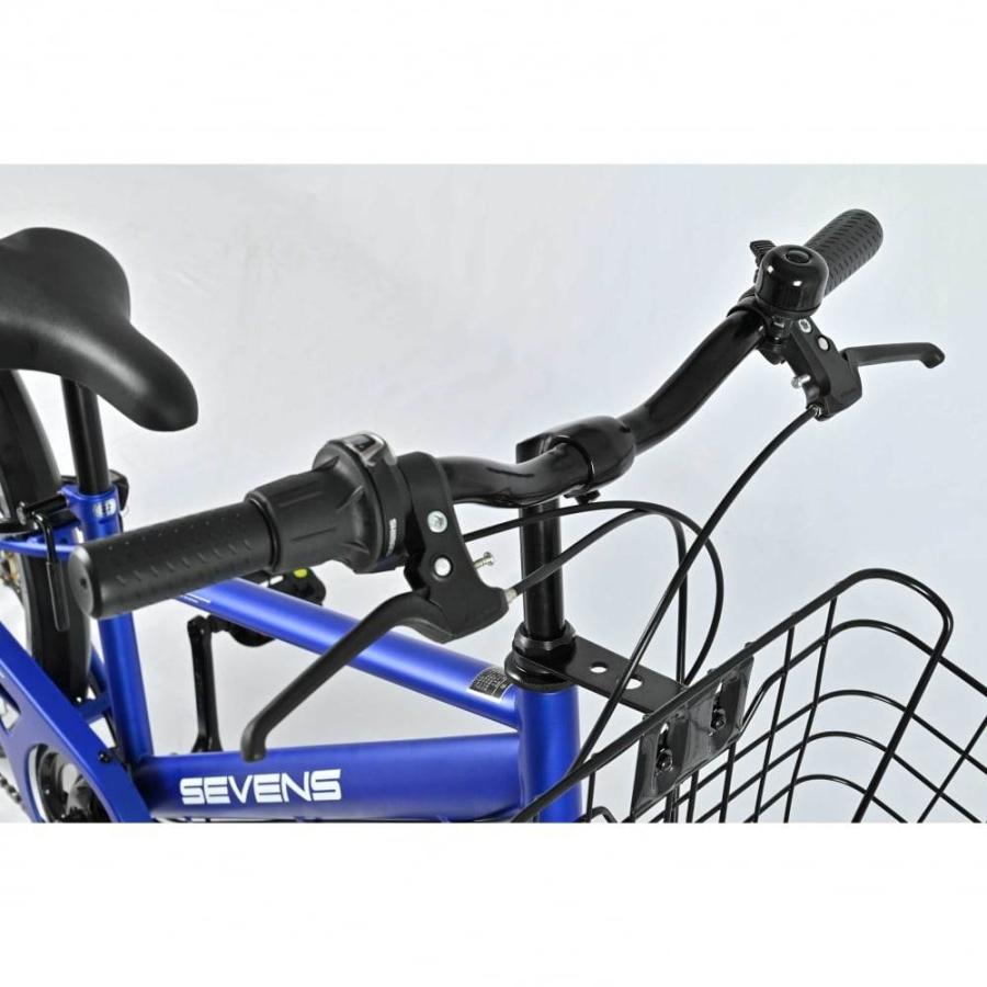 22インチ 身長120〜135cm 子供用自転車 セブンズ・ボルト フラット