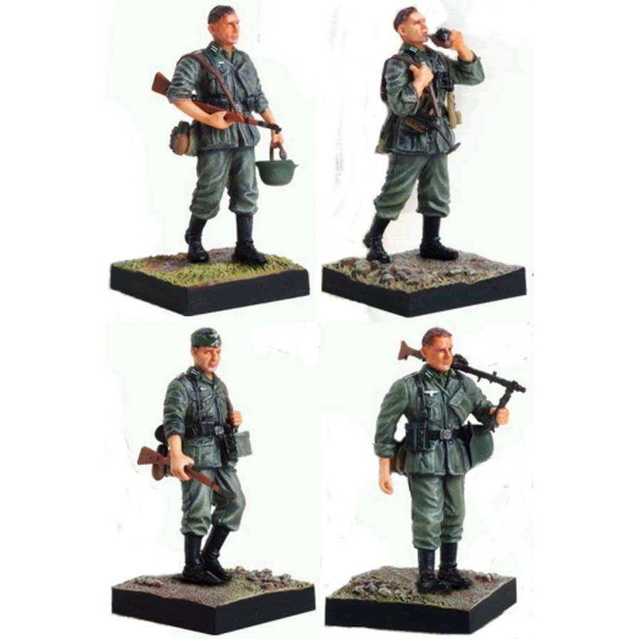 童友社 1/35 コンバットフィギュア Vol.2 ドイツ国防軍歩兵4種/ドイツ