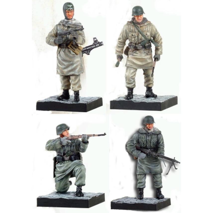 童友社 1/35 コンバットフィギュア Vol.2 ドイツ国防軍歩兵4種/ドイツ