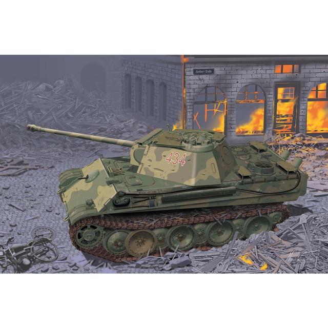 ドラゴン 1/35 WW.II ドイツ軍 パンター戦車G型 対空用増加装甲タイプ