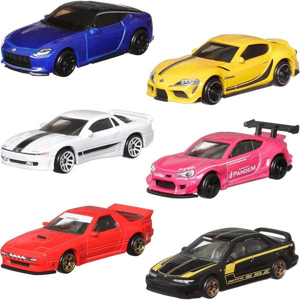 【5月18日発売予定】　ホットウィール(Hot Wheels) ストリート・オブ・ジャパン マルチパック 6台セット HRX54-9866｜toystadium-hobby｜02