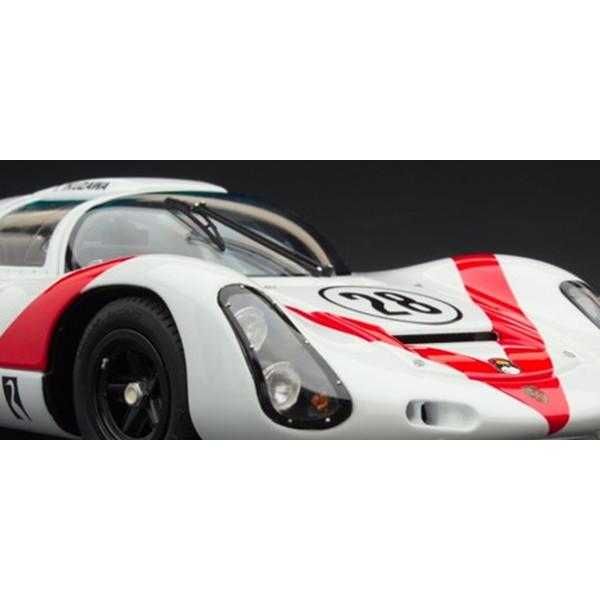 EXOTO 1/18 ポルシェ 910 1968年 日本GP #28 生沢徹 完成品ダイ