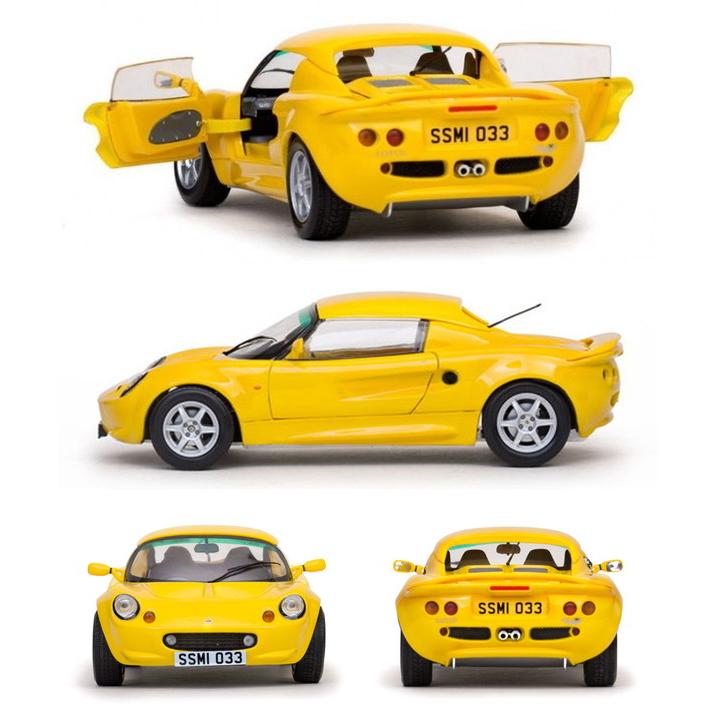 SUNSTAR 1/18 1999 ロータス・エリーゼ 111S イエロー 完成品ダイ