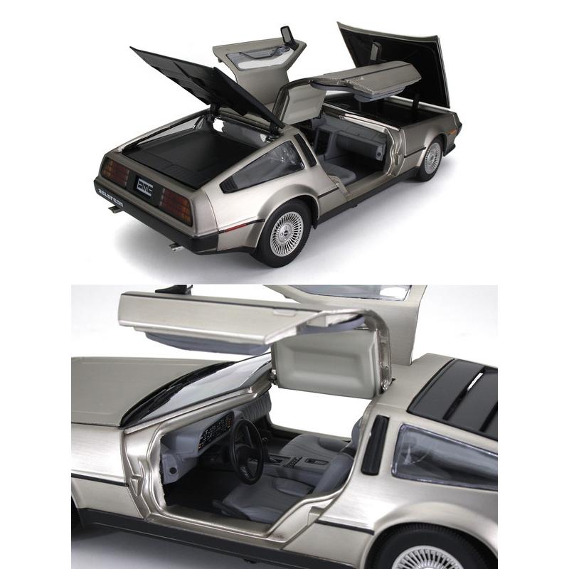 SUNSTAR 1/18 デロリアン DMC-12 1981 完成品ダイキャスト