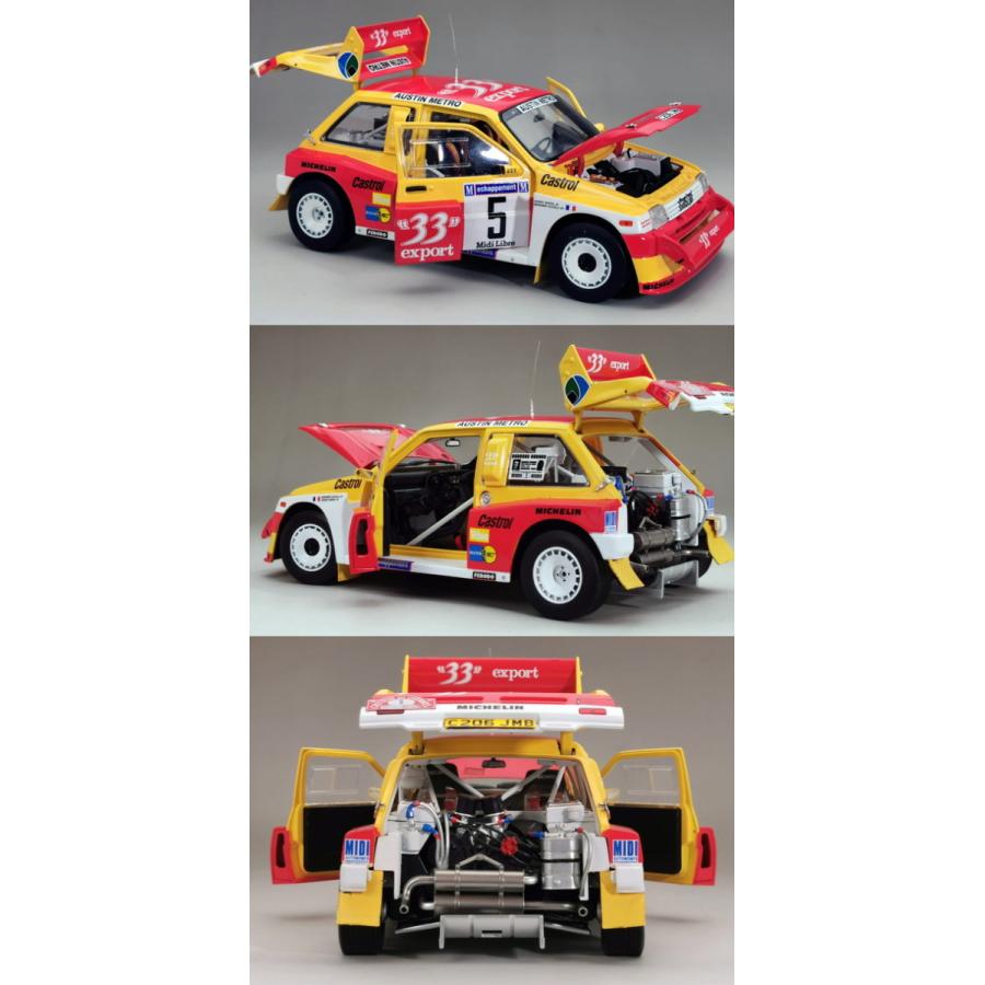 Miniature Sunstar 1/18 MG Metro 6R4 - Rallye Criterium Des Cevennes 1986 - Diecast - Neuf