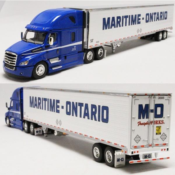 完成品ミニカー 1/64 フレイトライナー ニューカスカディア w/ 53