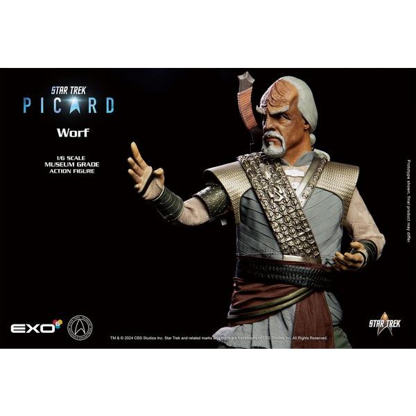 EXO-6 1/6 『スタートレック ピカード』 宇宙艦隊 ウォーフ 大佐 Star