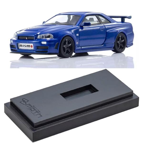 京商オリジナル 1/64 [MOTN] ニスモ R34 GT-R Z-tune(ベイサイドブルー