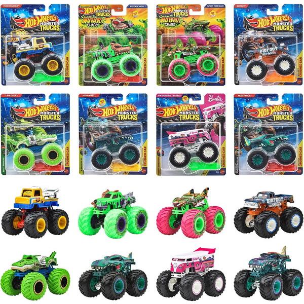 ホットウィール(Hot Wheels) モンスタートラック 1:64アソート 8台