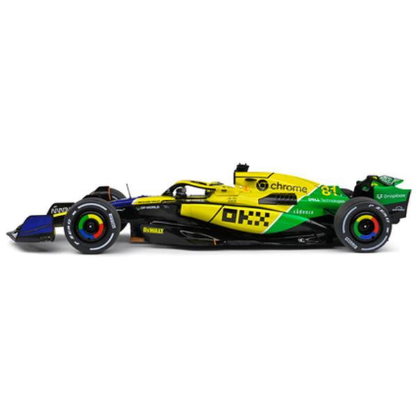 SOLIDO 1/18 マクラーレン F1 チーム MCL38 モナコGP 2024 O