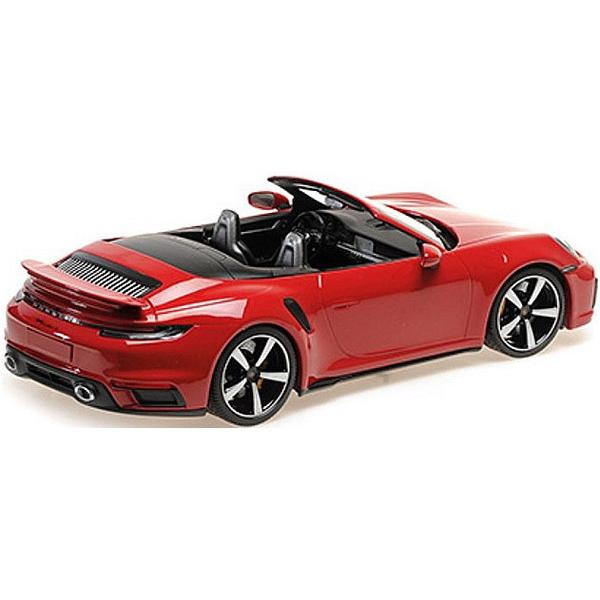 MINICHAMPS 1/18 ポルシェ 911 (992) ターボ S カブリオレ 2020 レッド