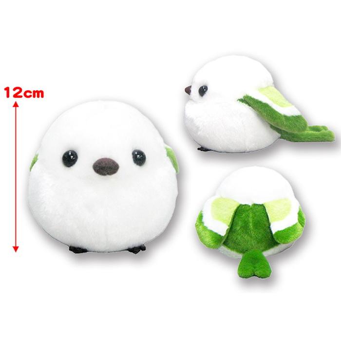 しまちゃん ふくふくシマエナガST抹茶シマちゃん ぬいぐるみ 高さ約12cm 704230