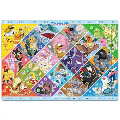 ジグソーパズル チャイルドパズル 80ピース ポケモンのタイプわかる