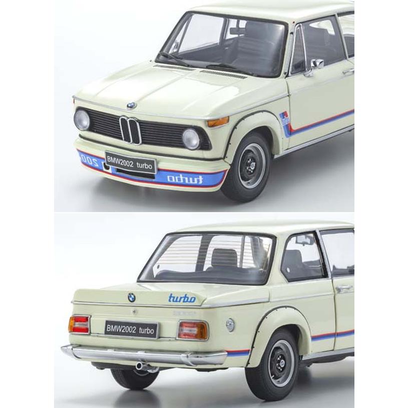 ☆カタログ】 京商オリジナル 1/18 BMW 2002 ターボ ホワイト ☆カタログ】 京商オリジナル 1/18 BMW 2002 ターボ ホワイト