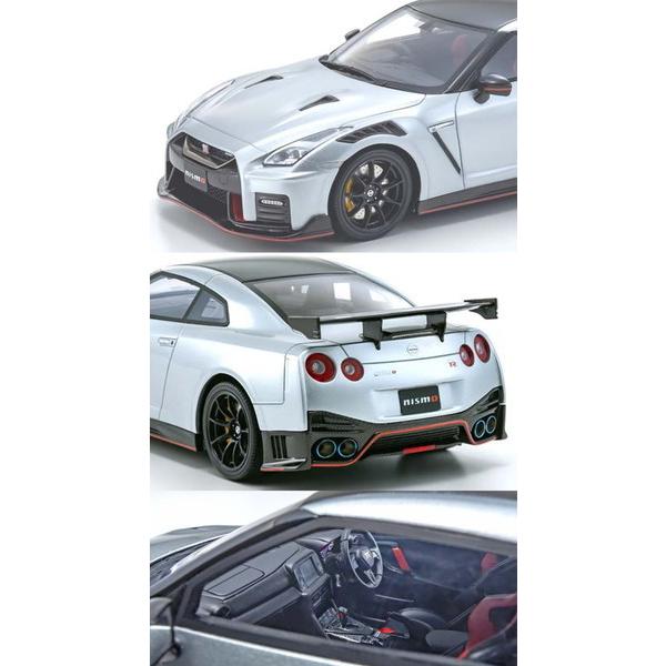 京商オリジナル 1/18スケール samurai 日産 GT-R ニスモ 2020 シルバー