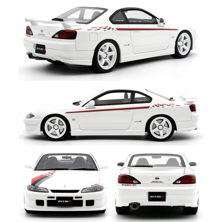 OttO mobile 1/18 日産 シルビア S15 スペックR ニスモエアロ 2000 (ホワイト) 完成品ミニカー OTM1035｜toystadium-hobby｜02