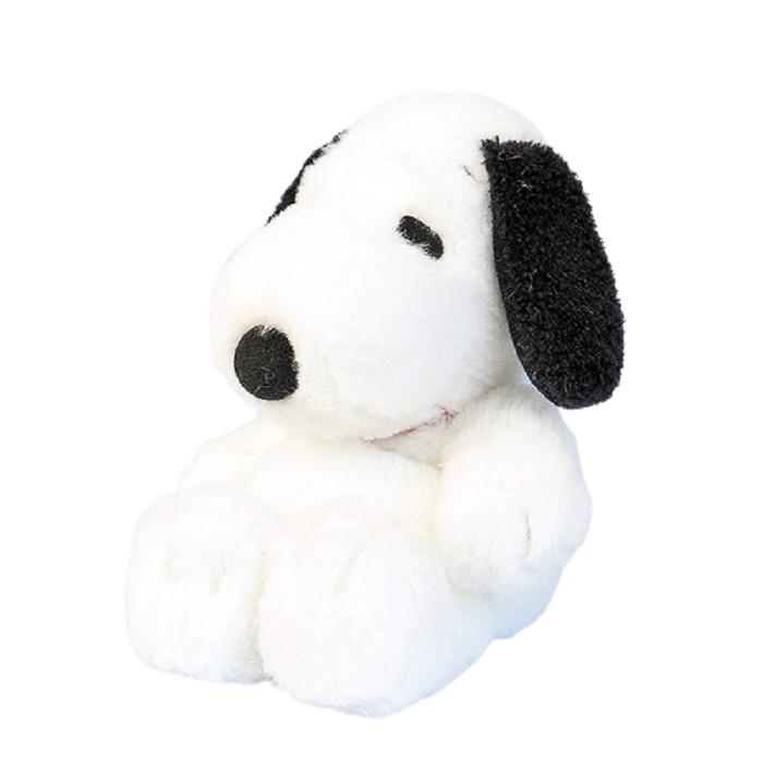 Peanuts Fuwakuta スヌーピー 黒 ホワイト H14 W13 D13cm Snoopy トイスタジアム Goodバリュー 通販 Yahoo ショッピング