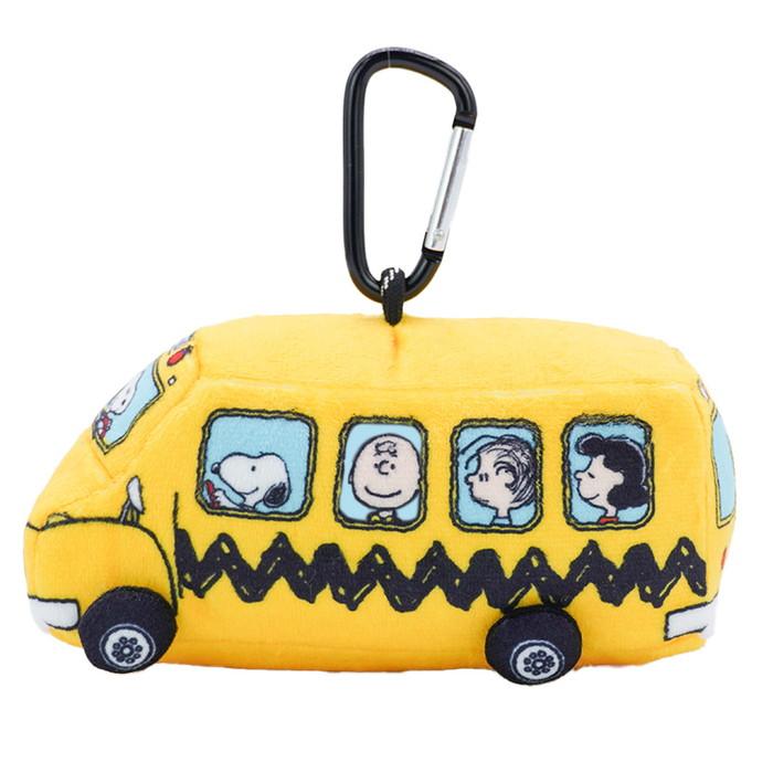 PEANUTS スヌーピー スクールバス ぬいぐるみエコバッグ 224620-26