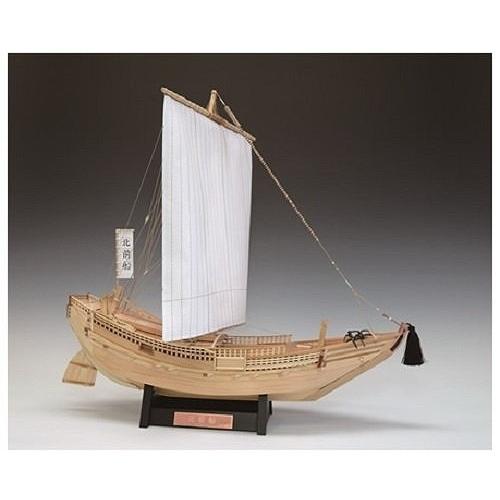 木製帆船模型　1/72　北前船