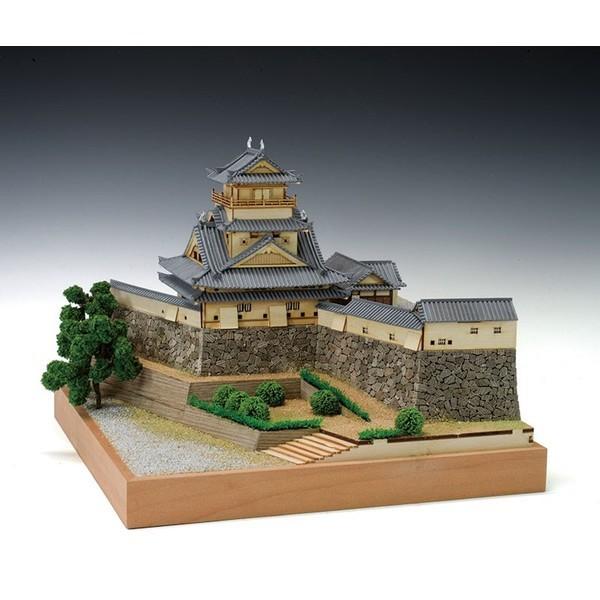 木製建築模型　1/150　高知城