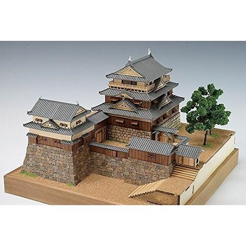木製建築模型　1/150　松山城