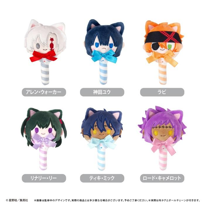 D.Gray-man タピぬい ラビ ロード 10月発売予定 「D.Gray-man」 キャンディたぴぬい BOX 6個入