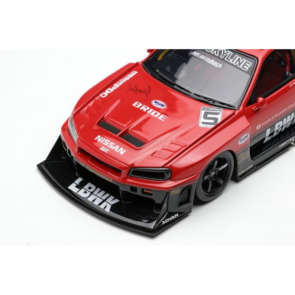 直筆サイン　アイドロン 1/43 LB-ER34 スーパーシルエットスカイライン 直筆サイン アイドロン 1/43 LB-ER34 スーパーシルエット