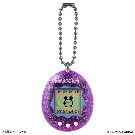 バンダイ tamagotch たまごっち iDL 家計簿 銀座ストリートセット Original Tamagotchi Color Collection Purple オリジナルたまごっち