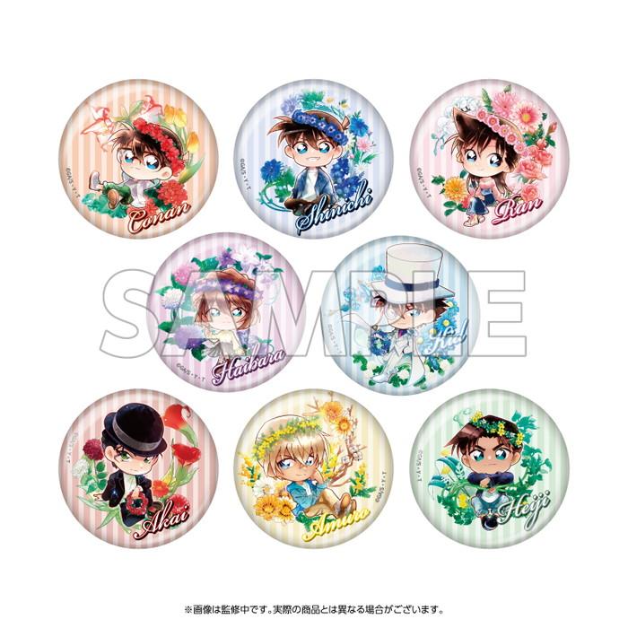 2026年3月下旬再販予定 名探偵コナン トレーディング缶バッジ