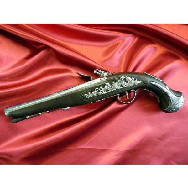 KTW ハンマー式エアコッキング フリントロックピストル : トイ