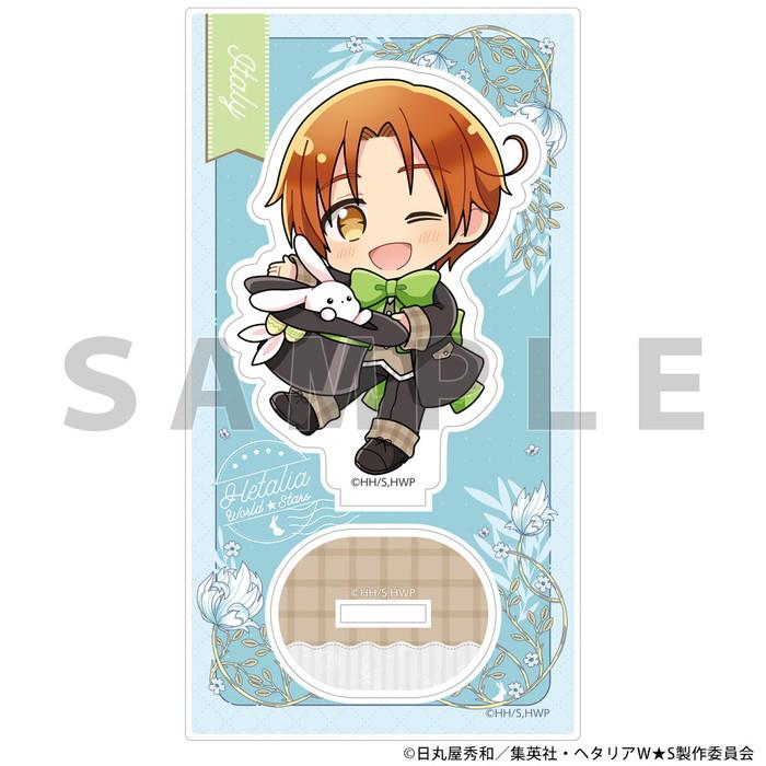 ヘタリア アクリルスタンドB イタリア ドイツ 日本 AGF 枢軸 アニメ「ヘタリア World☆Stars」 アクリルスタンド 【AGF2022