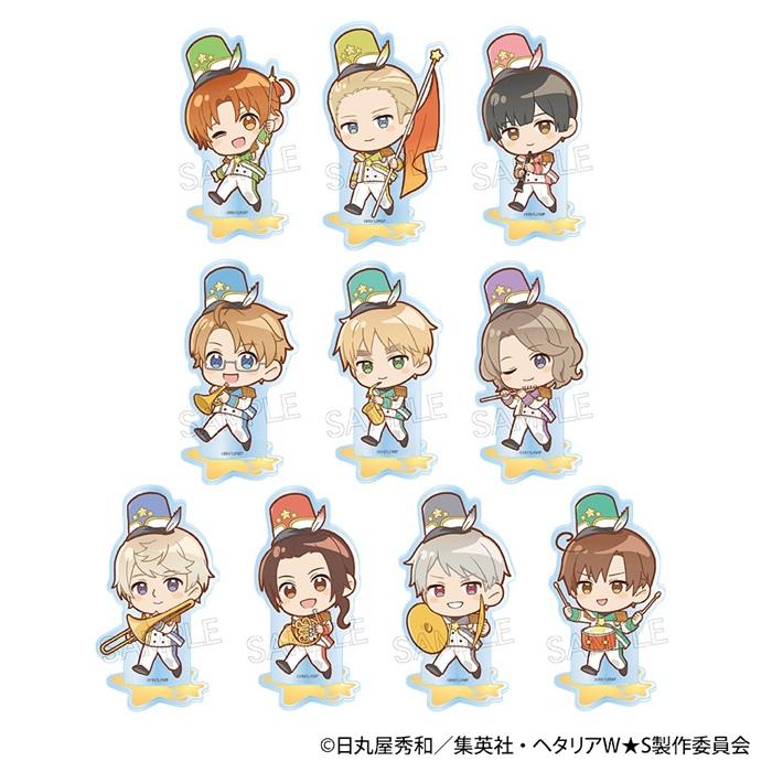 4月中旬発売予定 ヘタリア World☆Stars アクリルスタンド -マーチング