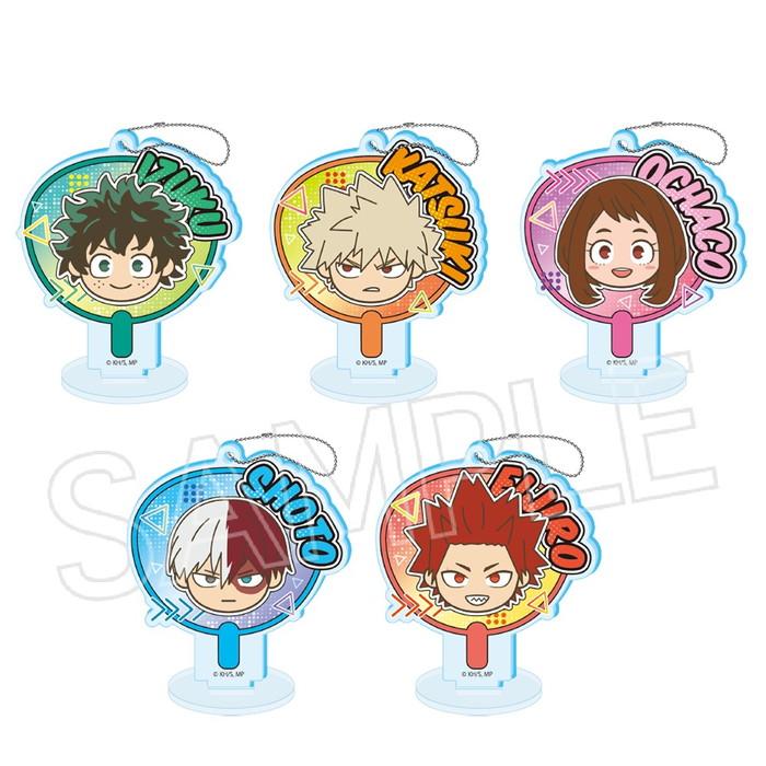 2026年3月発売予定 僕のヒーローアカデミア うちわキーチェーン 5個