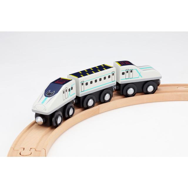 moku TRAIN E956形 ALFA-X アルファエックス 3両セット (木製玩具 木製