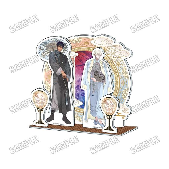 12月発売予定 露久ふみ「后宮のオメガ」 描き下ろしアクリルジオラマ