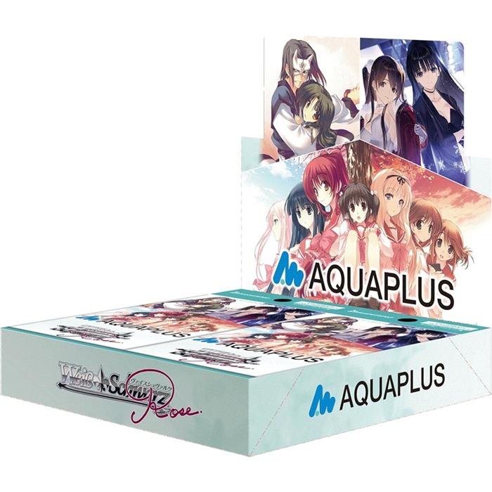 ヴァイスシュヴァルツ ロゼ　アクアプラス　AQUAPLUS 1BOX 新品未開封 6月上旬再入荷予定 ヴァイスシュヴァルツロゼ ブースターパック