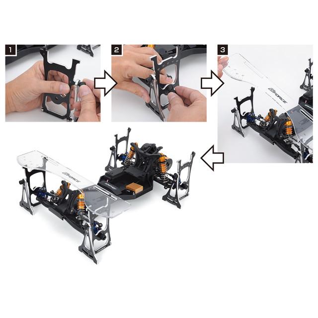 ジーフォース Set Up System for 1/10 Buggy Blue G0383 ジーフォース Set Up System for 1/10 Buggy Blue G0383