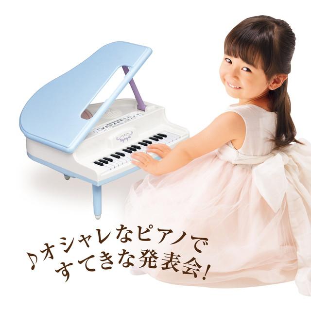 ☆【単3電池3本付】グランドピアノ ( おもちゃ ピアノ 子供 キーボード