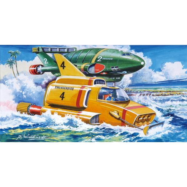 アオシマ。サンダーバード２号。 超特大サンダーバード2号｜株式会社 青島文化教材社