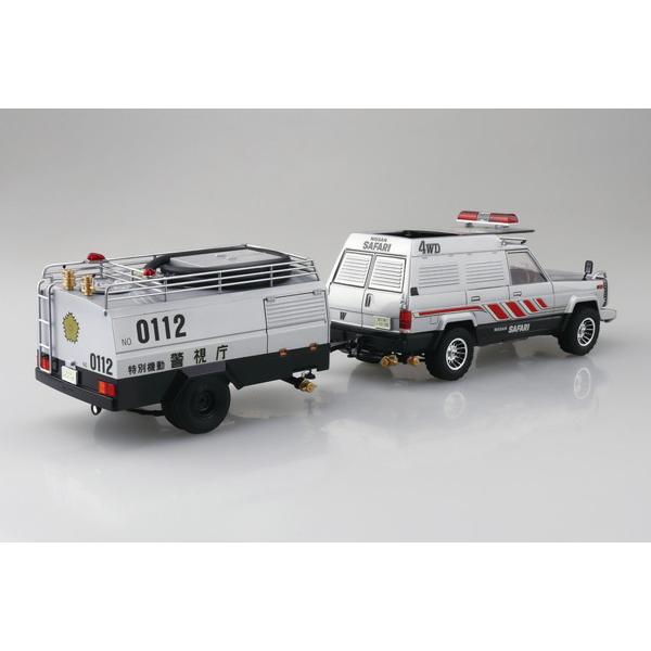 アオシマ 1/24 西部警察 No.07 サファリ4WD＆タンク車 プラモデル