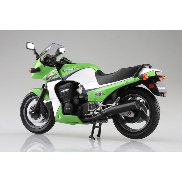 【11月下旬再入荷予定】 スカイネット 1/12 完成品バイク KAWASAKI GPz900R ライムグリーン|toystadium-hobby|02