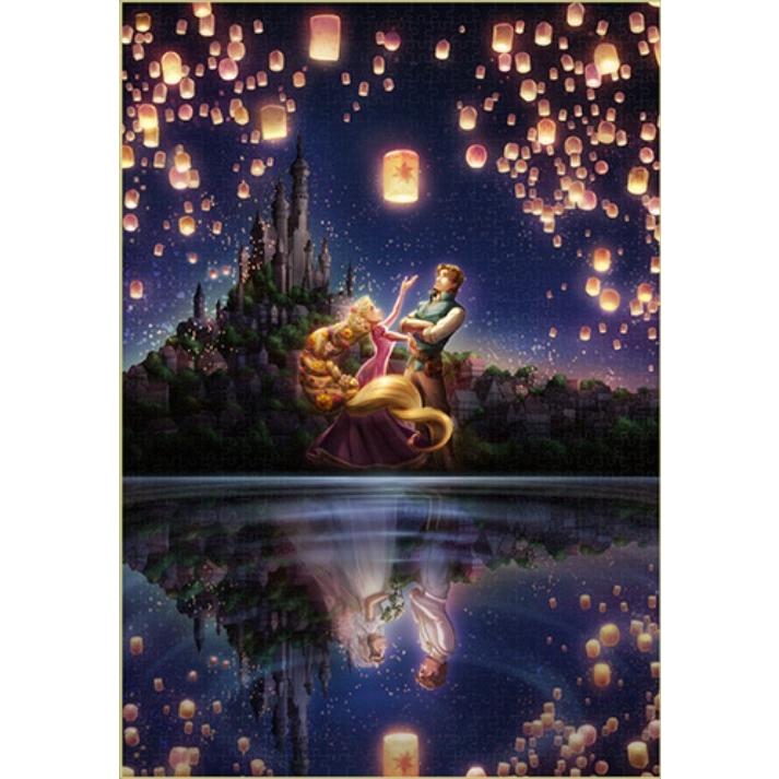 ジグソーパズル 1000ピース 湖面が映す未来（ラプンツェル）51×73.5cm