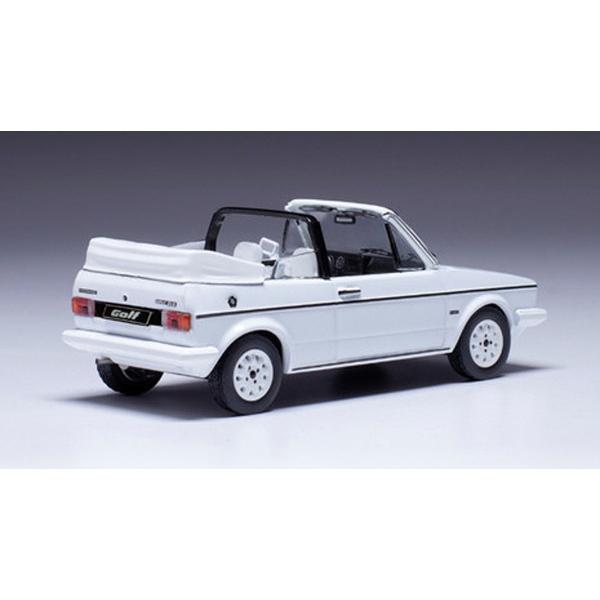 ミニカー VW フォルクスワーゲン ゴルフⅠ カブリオレ ホワイト