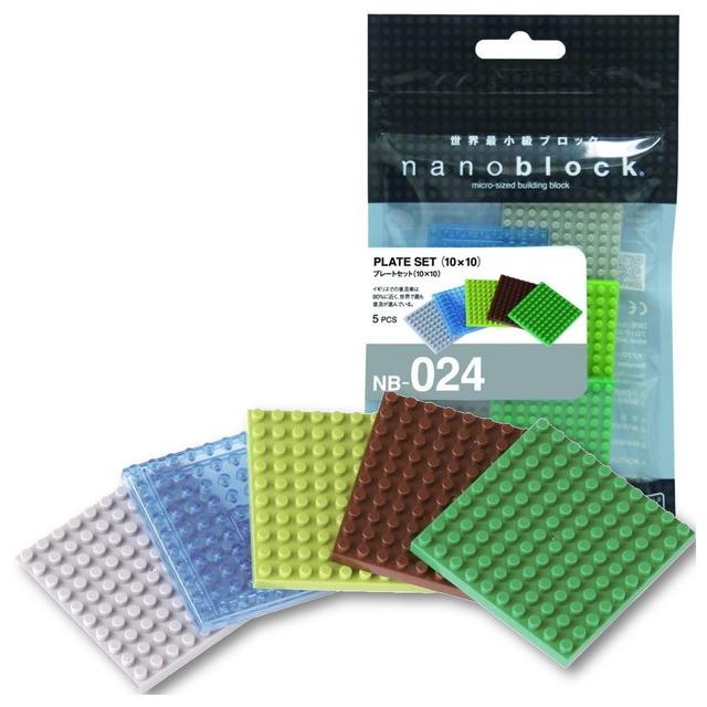 ナノブロック Nanoblock Nb 024 プレートセット 10 10 定形外郵便送料無料 トイスタジアム Goodバリュー 通販 Yahoo ショッピング