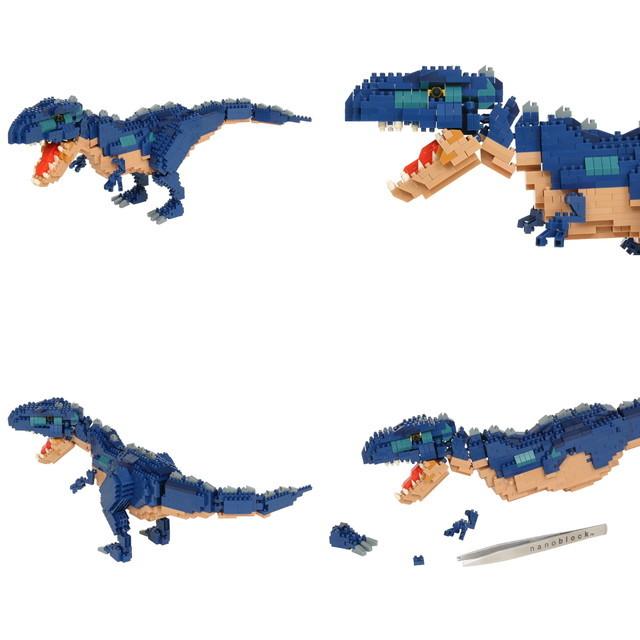 ナノブロック nanoblock ダイナソーDX ギガノトサウルス NBM-034